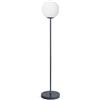 Miloox Sforzin JUGEN LAMPADA DA TERRA 1 LUCE STRUTTURA OTTANIO VETRO BIANCO ATTACCO E27