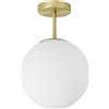 Miloox Sforzin JUGEN LAMPADARIO DA SOFFITTO 1 LUCE COLORE OTTONE ATTACCO E27