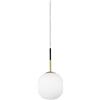 Miloox Sforzin JUGEN SOSPENSIONE 1 LUCE OTTONE ATTACCO E27