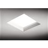 Tecnico by Sforzin FILIATRA faretto ad Incasso 1 Luce Quadrato Con Vetro Bianco GX53