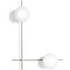 Miloox Sforzin MIKADO LAMPADA DA PARETE O SOFFITTO 2 LUCI CIPRIA E BIANCO OPACO ATTACCO G9