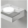 Tecnico by Sforzin MILET applique da Parete 1 Luce attacco GX53 RAL 7039 180mm