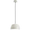 Miloox Sforzin MUG LAMPADARIO A SOSPENSIONE 1 LUCE PICCOLA IN METALLO CREMA ATTACCO E27