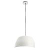 Miloox Sforzin MUG LAMPADARIO A SOSPENSIONE 3 LUCI MEDIA IN METALLO CREMA ATTACCO E27