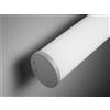 Tecnico by Sforzin PIRGOS lampada tubo cilindrico da Parete/Soffitto 100 cm bianco in alluminio LED 3000k 2000lm 19,2w