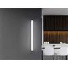 Tecnico by Sforzin PIRGOS lampada tubo cilindrico da Parete/Soffitto 200 cm alluminio bianco 3000k 4000lm 38,4w dimmerabile