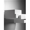 Tecnico by Sforzin SIBARI applique a Parete 2 Luci Up/Down in gesso bianco attacco GX53 15,3x20,6cm