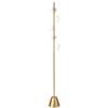 Miloox Sforzin POMI' LAMPADA DA TERRA ORO SPAZZOLATO ATTACCO 5 LUCI ATTACCO G9 H.170CM