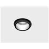 Tecnico by Sforzin RHODIA faretto da Incasso Cob 1 Luce Nero a LED 7W 3000K 614lm on/off d.10cm