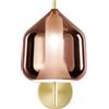 Miloox Sforzin X-RAY APPLIQUE A PARETE VETRO GRANDE RAME MONTATURA ORO 1 LUCE ATTACCO G9