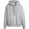 Levi's Felpa con Cappuccio The Authentic Neutrals Hoodie, Grigio Chiaro Htr Bros, XL Uomo