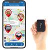 Winnes Mini Localizzatore GPS Portatile Micro GPS Tracker per auto,Winnes TK913 APP Senza Abbonamento Tracking in Tempo Reale Geofence Alarm,Impermeabile con Magnete per Personale,Bambini,Bagaglio,Moto