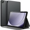 JETech Custodia per Samsung Galaxy Tab A9+ / A9 Plus 11 Pollici 2023, Sottile Folio Supporto Protettiva Tablet Cover, Multi-Angolo Visualizzazione, Auto Svegliati/Sonno (Nero)