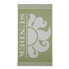 SUNDEK TELO MARE FOUTA JACQUARD CON LOGO