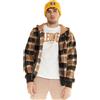 LEONE GIACCA UOMO CON CAPPUCCIO IN SHERPA SHADES