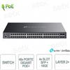 OMADA SG3452XP - TP-Link Omada SG3452XP Switch 48 Porte Gigabit PoE+ & 4 Slot SFP+ 10GE - Managed L2+