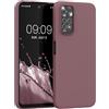 kwmobile Custodia Compatibile con Xiaomi Redmi Note 11 / Note 11S Cover - Back Case per Smartphone in Silicone TPU - Protezione Gommata - uva