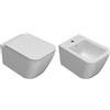 CERAMICA GLOBO Serie Stone set sospesi wc+bidet+sedile rallentata codice prod: STS06BI ST020BI STS09BI