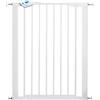 Munchkin Lindam Cancello per Scale in Acciaio Legato, Cancello di sicurezza in acciaio per bambini e cani, Facile da installare, senza viti, Altezza 91,4 cm, 76-82 cm, Bianco