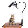 Agatige Porta Asciugacapelli Girevole Regolabile, Staffa per Asciugacapelli Clip Morsetto per Animali Domestici Mani Porta Supporto con Morsetto per Cani e Gatti
