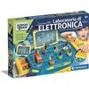 Clementoni - 19249 - Scienza e Gioco Lab - Il Laboratorio di Elettronica, Circuito elettronico per Bambini, Kit esperimenti Scienza, Laboratorio scientifico 8 Anni, Manuale in Italiano