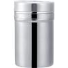 HERCHR Shaker Per Zucchero in Acciaio Inossidabile, Farina Cacao Cannella in Polvere Sale Zucchero Caffe Contenitore con Coperchio, Agitatore per Polvere a Maglia Fine Resistente Alla Ruggine(L)