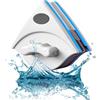 Bavooty Lavavetri Magnetico,Lavavetri con Manico Ergonomico,Double Side Window Magnetic Cleaner,Pulire Vetri Magnetico,Lavavetri a Doppio Lato Triangolare,per Finestre a Vetro Singolo con Spessore 3-8 mm