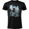 Merch Traffic T-Shirt Nirvana Nevermind Maglietta Rock Ufficiale Nera Cotone Unisex Adulto Ragazzo (XL)
