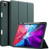 JETech Custodia per iPad Pro 12,9 Pollici (Modello 2020/2018, 4a/3a Generazione) con Portapenne, Ricarica di Pencil 2a Gen, Cover Tablet Sottile con Retro in Morbido TPU (Verde Nebbioso)