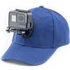 Digicharge Cappellino da baseball con supporto per action camera, compatibile con GoPro Hero, Akaso, Crosstour, Campark, Fitfort, Garmin, VIRB, Apeman, Sony, Camkong, Motorola, Victure, Kitvision, Nikon