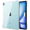 TiMOVO Cover per iPad Air 11 Pollici (M3/M2-2025/2024), Custodia per iPad Air 5a/4a Gen 10,9(2022/2020), Copertura Protettiva in TPU Trasparente, Supporta Apple Pencil Pro/USB-C, Trasparente