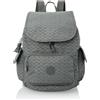 Kipling CITY PACK S K15641F6C - Cartello verde Emb, 13 l, taglia unica, Segno Verde Emb, Etichettalia unica