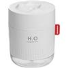ZHANGZ0 Umidificatore ad ultrasuoni da 500 ml Diffusore di oli essenziali per aromaterapia USB Atomizzazione ultrasottile Diffusore di atomizzazione umidificatore ultra silenzioso
