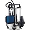 Dipra 2227 - Pompa di scarico vuota ECC 190 in acciaio inox, granulometria 30 mm per portata 11 m3/h