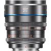SIRUI Night Walker 16mm T1.2 Obiettivo Cine Formato S35, Grandangolo a Fuoco Manuale con Ampia Apertura, per Fotocamere L-Mount, Compatibile con S5II, S5IIX, BS1H, fp L, fp, SL3, SL2-S(MS16L, Grigio)