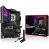 ASUS ROG Strix Z890-E Gaming WiFi, Scheda Madre Intel ATX, 18+1+2+2 Fasi di Alimenrtazione, Slot DDR5, PCIe 5.0, GPU di Nuova Generazione, 7 slot M.2, WiFi 7, AI Overclocking, AI Networking II