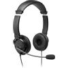 Kensington Cuffie Kensington con microfono Usb-A cablato Nero [K97601WW]