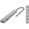 Conceptronic Docking Station Conceptronic DONN28G 7in1 USB3.2 Gen1 HDMI/USB-C PD/USB-A 5 Gbps/USB-C 5 Gbps/SD/TF -USB PD da 100 W [DONN28G]