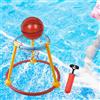 Gioco di basket portatile con canestro da basket in piscina per bambini al