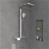 Villeroy & Boch Infinity Showers colonna doccia con bocca di erogazione vasca, termostatico, TVS11000500061, Infinity Showers cromo [Rubinetteria Bagno > Colonne Doccia]