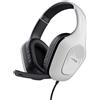 Trust Cuffie Gaming con Microfono, con filo, Colore Bianco - GXT 415W Zirox