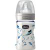 CHICCO (ARTSANA SpA) Chicco Biberon Nature Glass 0m+ Aquiloni 150ml