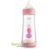 CHICCO (ARTSANA SpA) CHICCO biberon perfect 5 rosa 240 ML silicone 2 fori