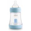 CHICCO (ARTSANA SpA) CHICCO biberon perfect 5 Blue 240 ML silicone 2 fori