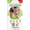 D.FENSTEC Srl Fit therapy cerotto ginocchio 2 pezzi