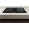 Airforce Innova Artis Pro 80 F Piano Cottura Incasso ad Induzione con Cappa Integrata 80 cm Versione Filtrante 4 Zone Bridge Nero - CCINN8007