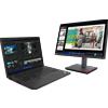 Lenovo ThinkPad Workstation P14s AMD G4 Rz7 16GB 512GB + Monitor ThinkVision P24q-30 24 Processore AMD Ryzen 7 PRO 7840U da 3,3 GHz fino a 5,1 GHz, Nessun sistema operativo, 512 GB SSD Performance TLC Opal - P14SP24M
