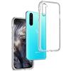 REY Cover in Gel TPU Trasparente per ONEPLUS Nord, Ultra Sottile 0,33 mm, Morbido Flessibile, Custodia Silicone