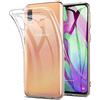 REY Cover in Gel TPU Trasparente per Samsung Galaxy A40, Ultra Sottile 0,33 mm, Morbido Flessibile, Custodia Silicone