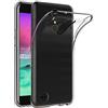 REY Cover in Gel TPU Trasparente per LG LV5 - LG K10 2017, Ultra Sottile 0,33 mm, Morbido Flessibile, Custodia Silicone